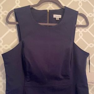 Calvin Klein Navy Blue Dress